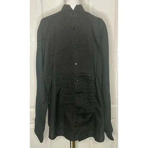 Martino Collection‎ By Henry Segal Men’s Concert Black Shirt L 36-37